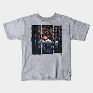 Orange Moon Kids T-Shirt